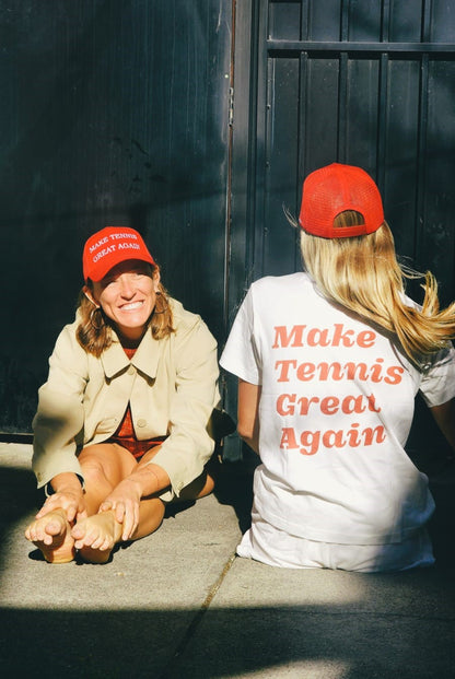 Clay Sport x Make Tennis Great Again Organic Cotton T-Shirt
